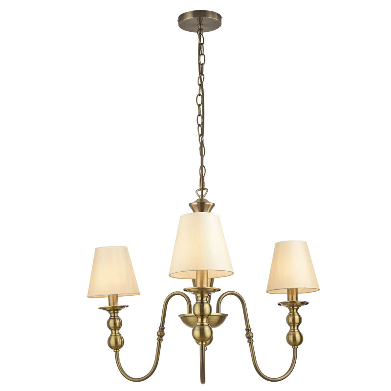 Lampa wisząca złota 3 x E14 LP-888/3P