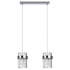 Lampa wisząca chrom 2xE14 LP-2910/2L CH