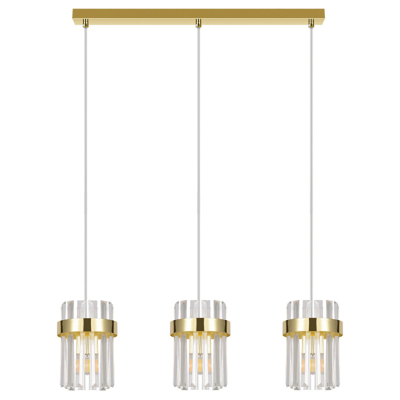 Lampa wisząca złota 3xE14 LP-2910/3L GD
