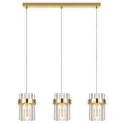 Lampa wisząca złota 3xE14 LP-2910/3L GD