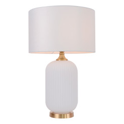 Lampa stołowa 65 cm biała 1xE27 LP-1515/1T big white
