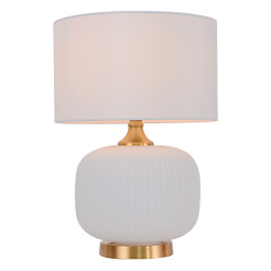Lampa stołowa 48 cm biała 1xE27 LP-1515/1T small white
