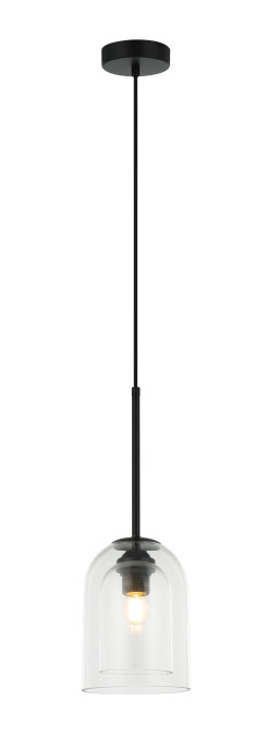 Lampa wisząca transparentna 1xE27 LP-8103/1P TR