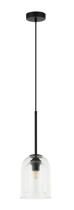 Lampa wisząca transparentna 1xE27 LP-8103/1P TR