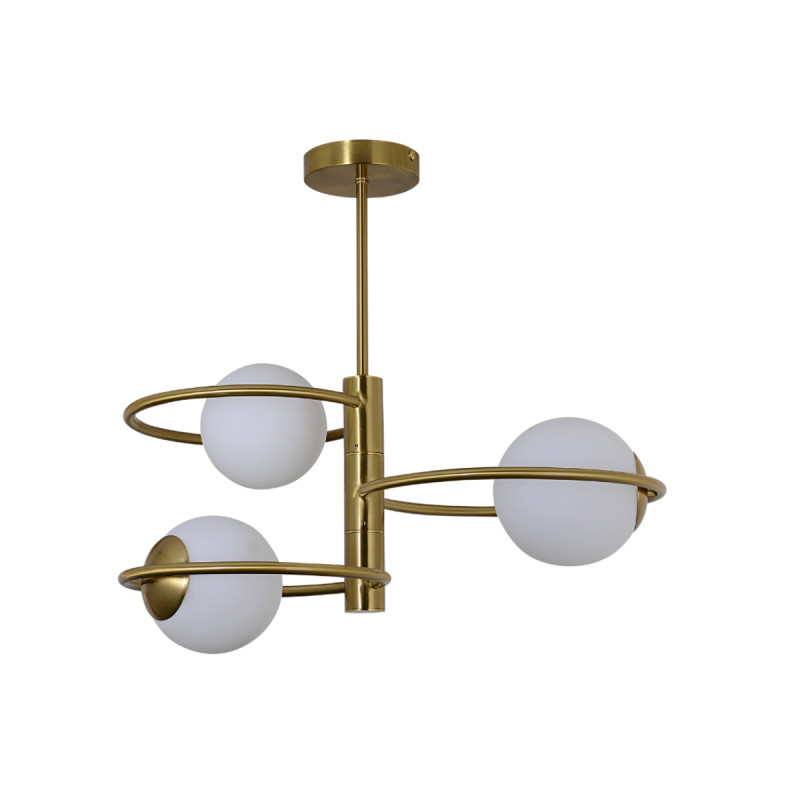 Plafon ring złota 3 x E14 LP-002/3C ring
