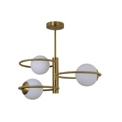 Plafon ring złota 3 x E14 LP-002/3C ring