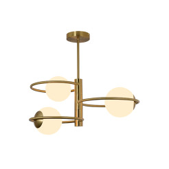 Plafon ring złota 3 x E14 LP-002/3C ring
