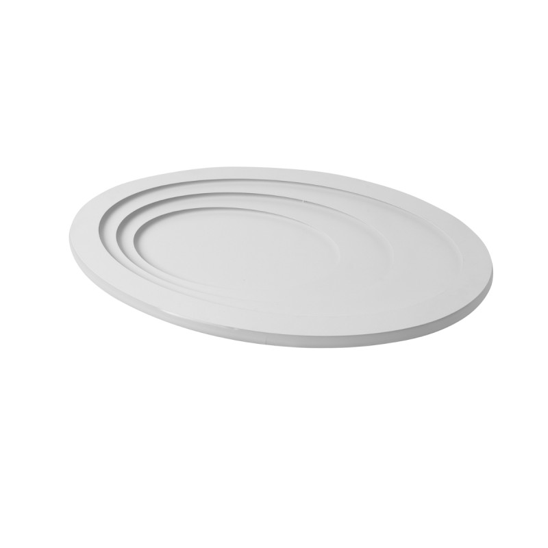 Plafon oval LED CCT LP-3009/1C WH oval