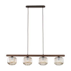 SALVIA BROWN LAMPA WISZACA 4XE14 11070