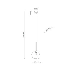 LAVA SABIA LAMPA WISZACA 1XG9 11106