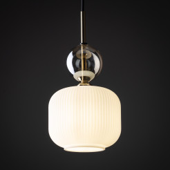 SOPHIA COGNAC WHITE LAMPA WISZACA 1XE14 11589