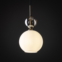 SOPHIA COGNAC WHITE LAMPA WISZACA 1XE14 11590