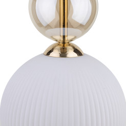 SOPHIA COGNAC WHITE LAMPA WISZACA 1XE14 11590