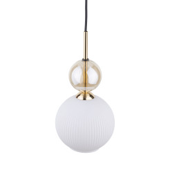 SOPHIA COGNAC WHITE LAMPA WISZACA 1XE14 11590