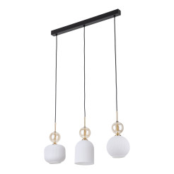 SOPHIA COGNAC WHITE LAMPA WISZĄCA 3XE14 11591