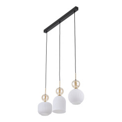 SOPHIA COGNAC WHITE LAMPA WISZĄCA 3XE14 11591