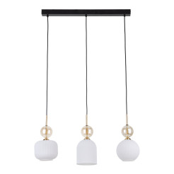 SOPHIA COGNAC WHITE LAMPA WISZĄCA 3XE14 11591