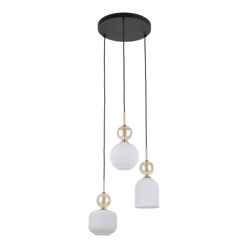 SOPHIA COGNACWHITE LAMPA WISZACA 3XE14 11592