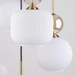 SOPHIA COGNAC WHITE LAMPA WISZACA 5XE14 11593