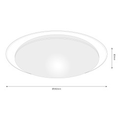 Plafon SONIC 100W LED Ø850 mm ML6411