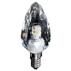 Żarówka LED 4W E14 C37 4000K Kryształ EKZA7697