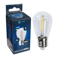Żarówka Filamentowa LED 0,5W ST45 E27 2700K EKZF8123