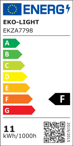Żarówka LED 11W E27 A60. Barwa: Zimna EKZA7798