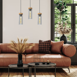 Żarówka Filamentowa LED 4W T30 E27 2700K Amber EKZF8018