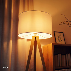 Żarówka Filamentowa LED 4W G45 E27 2700K Half Gold EKZF8011