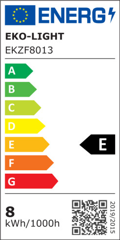 Żarówka Filamentowa LED 8W A60 E27 4000K EKZF8013