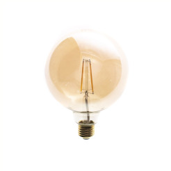 Żarówka Filamentowa LED 6W G125 E27 2700K Amber EKZF8016