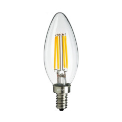 Żarówka Filamentowa LED 5W Świeczka E14 4000K EKZF8613