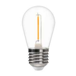 Żarówka Filamentowa LED 1W ST45 E27 2700K Plastik EKZF9139