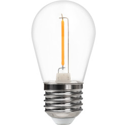 Żarówka Filamentowa LED 1W ST45 E27 2700K Plastik EKZF9139