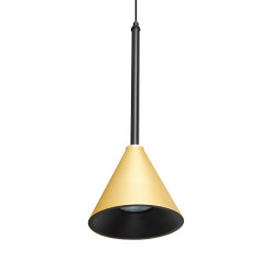 Lampa Wisząca Cone Złoty 1xGU10 ML1124