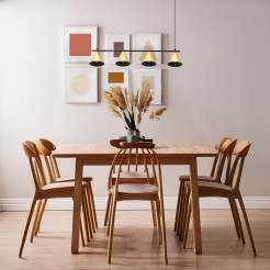 Lampa Wisząca Cone Złoty 4xGU10 ML1125