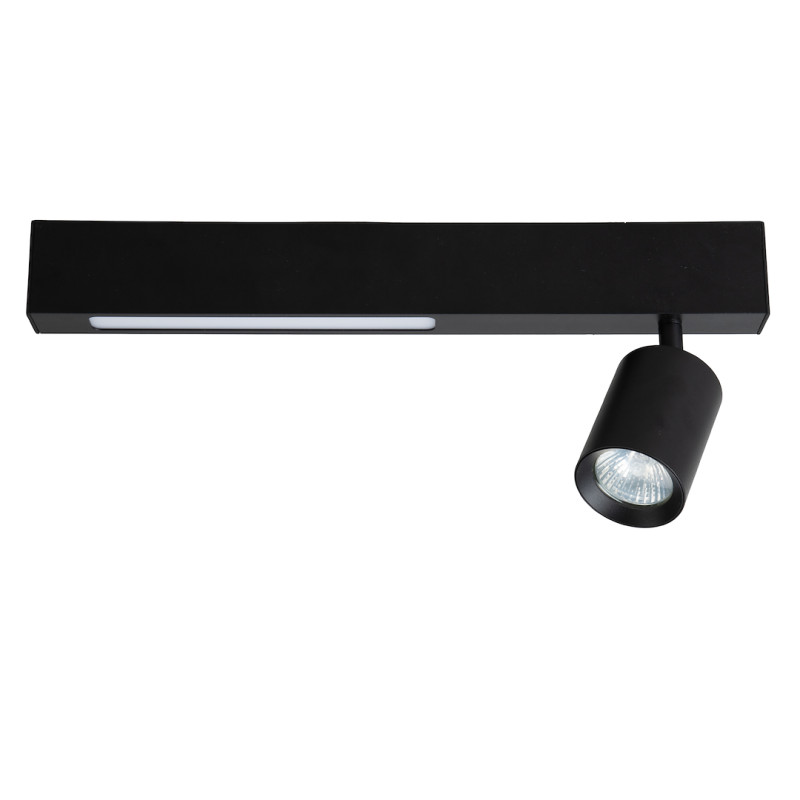 Lampa Sufitowa Magnet 5W+1xGU10 3000/4000K Czarny ML1130