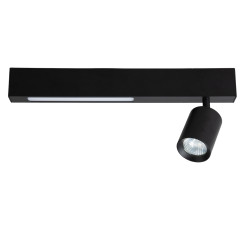 Lampa Sufitowa Magnet 5W+1xGU10 3000/4000K Czarny ML1130