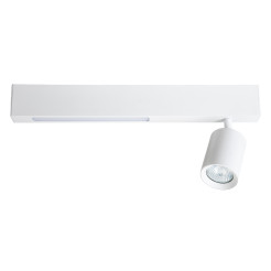 Lampa Sufitowa Magnet 5W+1xGU10 3000/4000K Biały ML1131