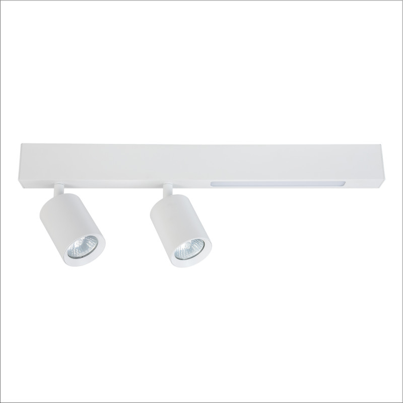 Lampa Sufitowa Magnet 5W+2xGU10 3000/4000K Biały ML1133