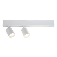 Lampa Sufitowa Magnet 5W+2xGU10 3000/4000K Biały ML1133