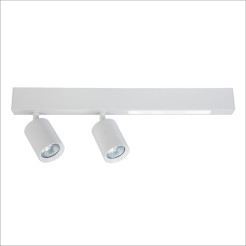 Lampa Sufitowa Magnet 5W+2xGU10 3000/4000K Biały ML1133