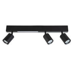 Lampa Sufitowa Magnet 5W+3xGU10 3000/4000K Czarny ML1134