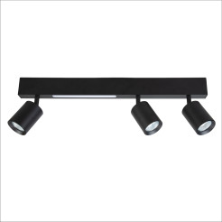 Lampa Sufitowa Magnet 5W+3xGU10 3000/4000K Czarny ML1134