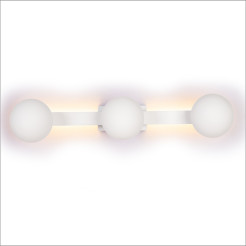 Lampa Sufitowa Magnet 9W+3xG9 3000/4000K Biały ML1141
