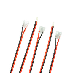 Złączka Zatrzaskowa SMD/COB Typ: Prosty 2Pin 8mm 4A + kabel 15cm EKPZ1214