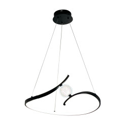 Lampa wisząca Perla Czarny 34W LED ML1177