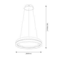 Lampa wisząca GRAVITY 36W LED ML1183