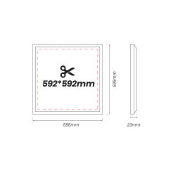 Panel Led 48W 4000K Backlit 60/60 EKP1101