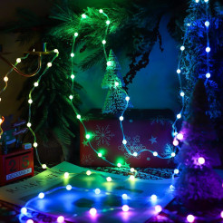 Girlanda Wizard Kulka 5m 100LED RGB EK1389